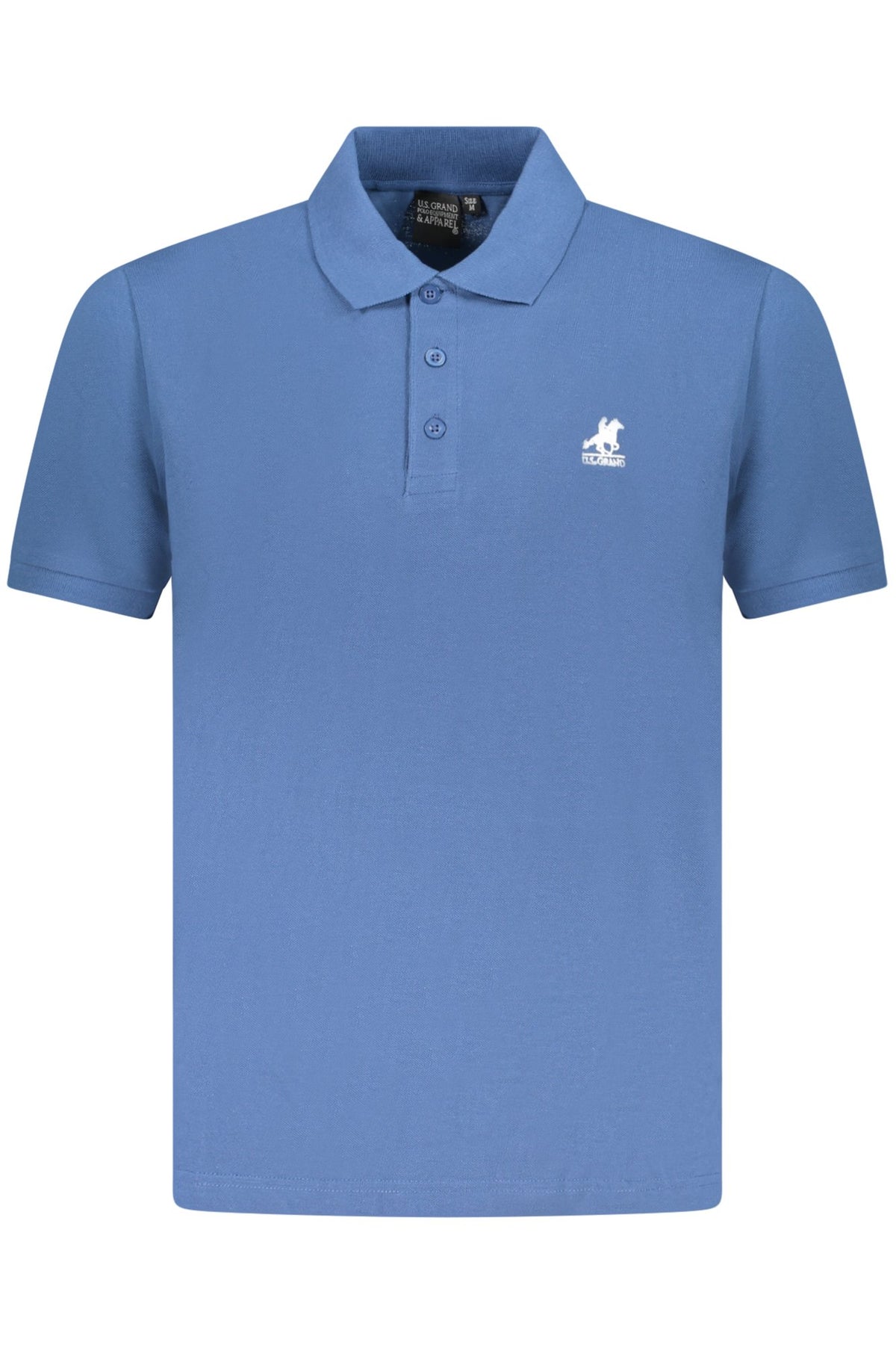 U.S. GRAND POLO MANICHE CORTE UOMO BLU
