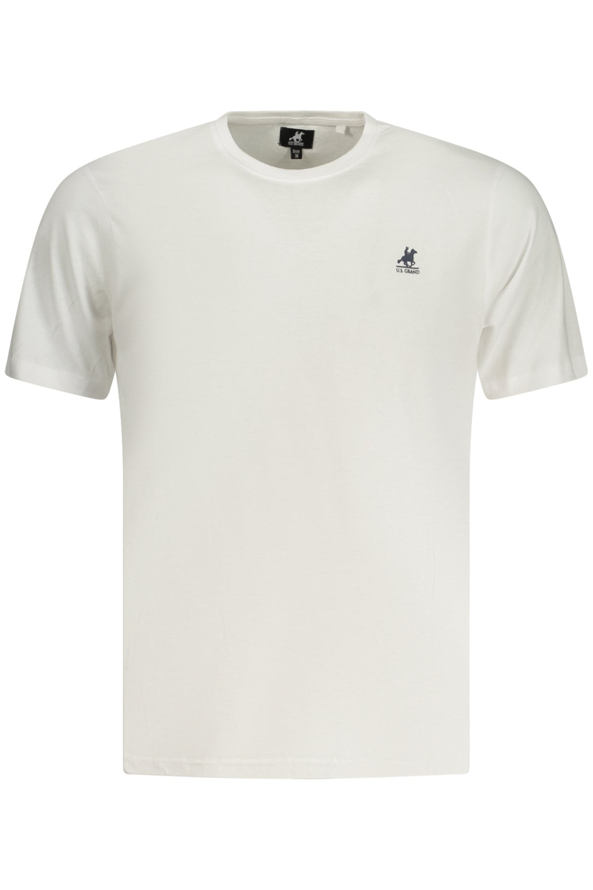 U.S. GRAND T-SHIRT MANICHE CORTE UOMO BIANCO