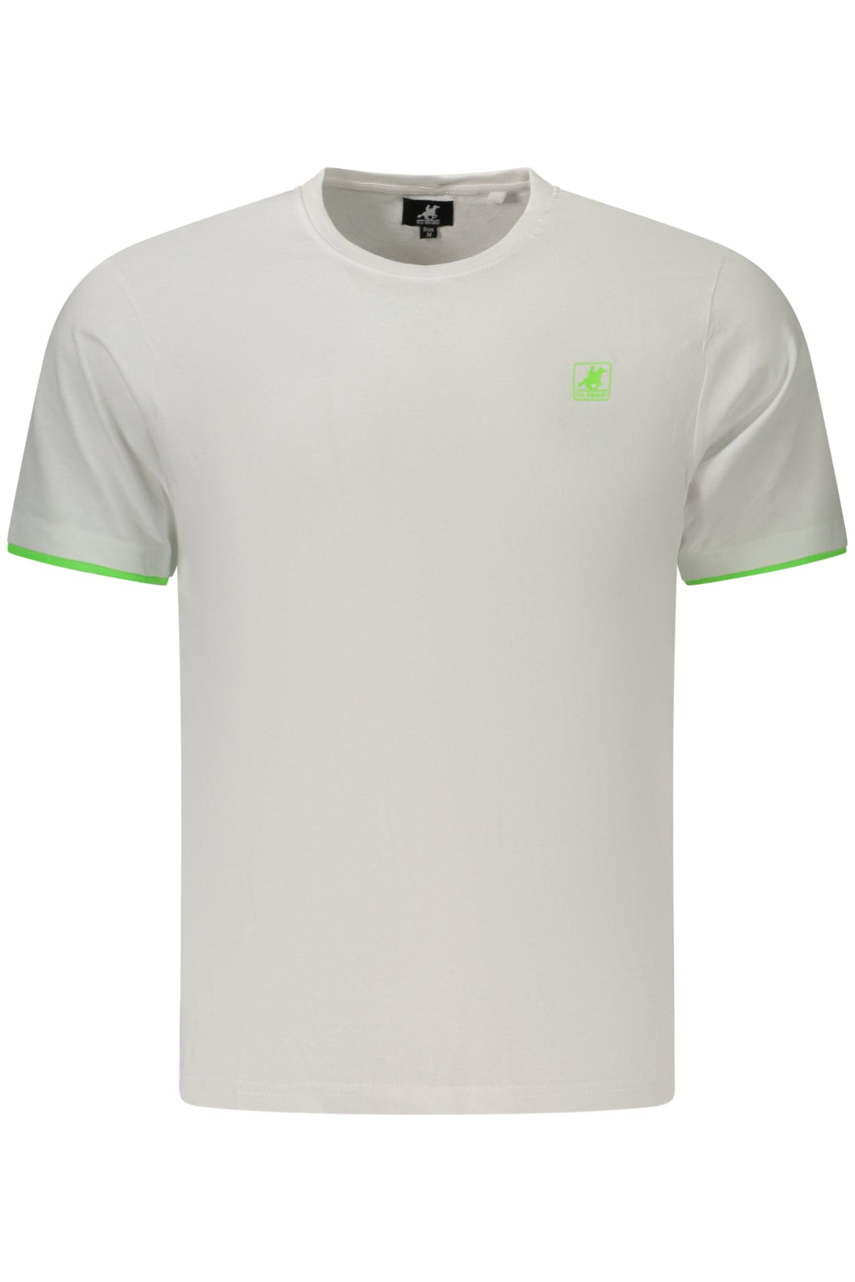 U.S. GRAND T-SHIRT MANICHE CORTE UOMO BIANCO