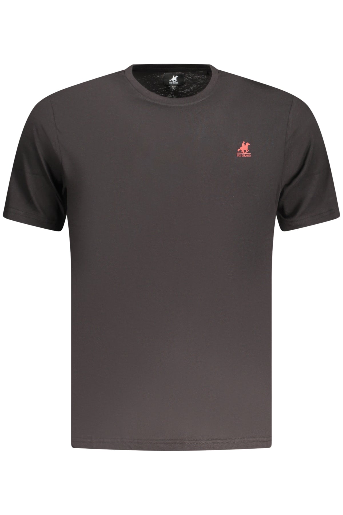 U.S. GRAND T-SHIRT MANICHE CORTE UOMO NERO