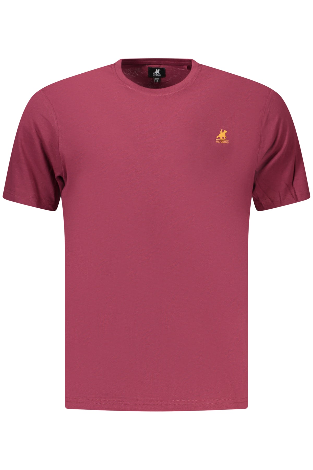 U.S. GRAND T-SHIRT MANICHE CORTE UOMO ROSSO