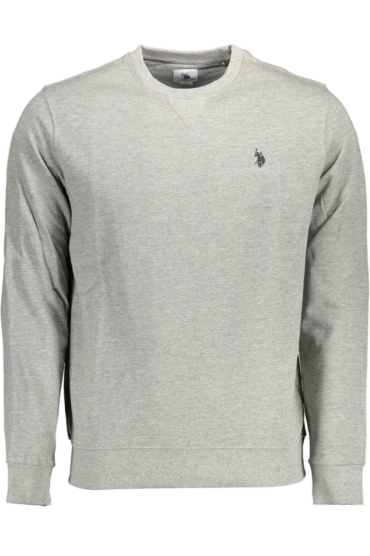 U.S. POLO ASSN. FELPA SENZA ZIP UOMO GRIGIO
