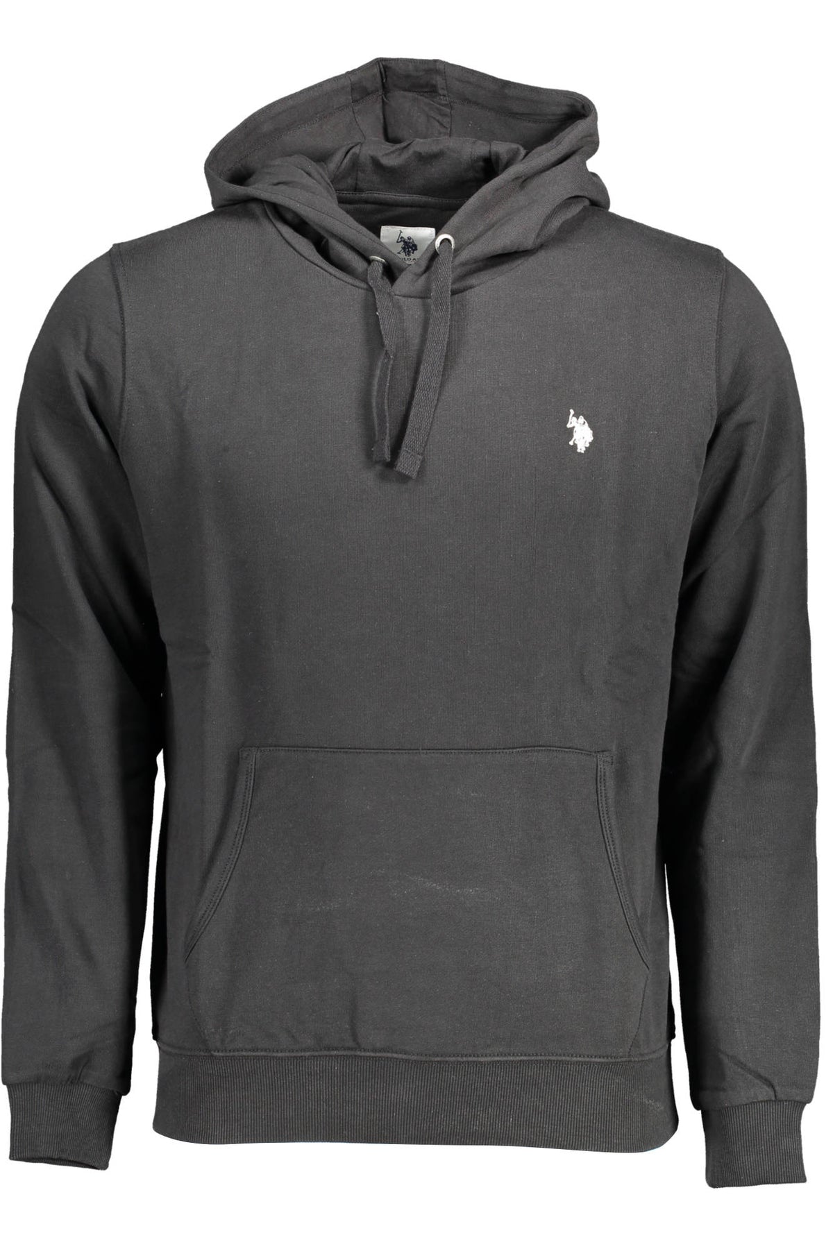 U.S. POLO ASSN. FELPA SENZA ZIP UOMO NERO