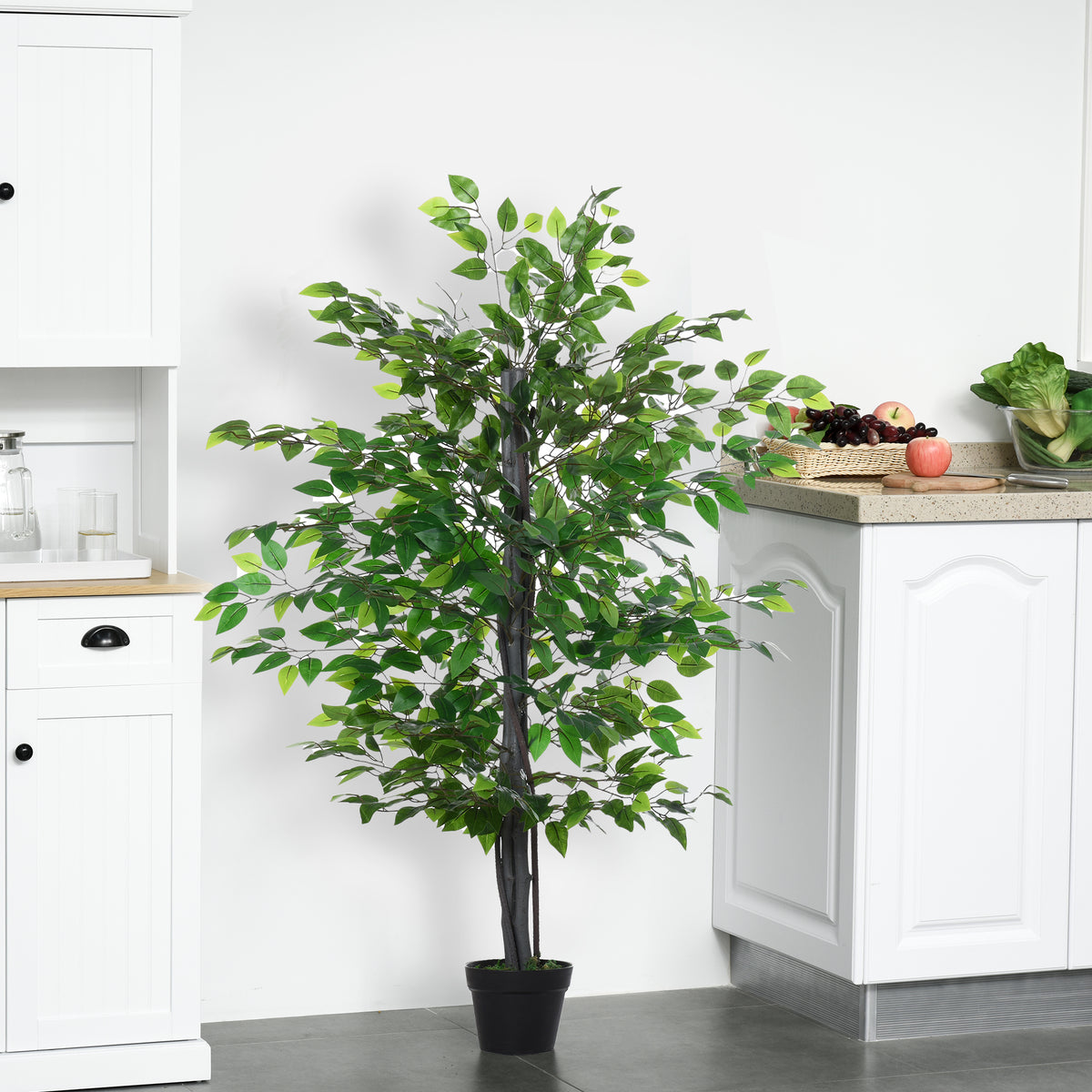 Albero Baniano Artificiale 145 cm per Interni ed Esterni