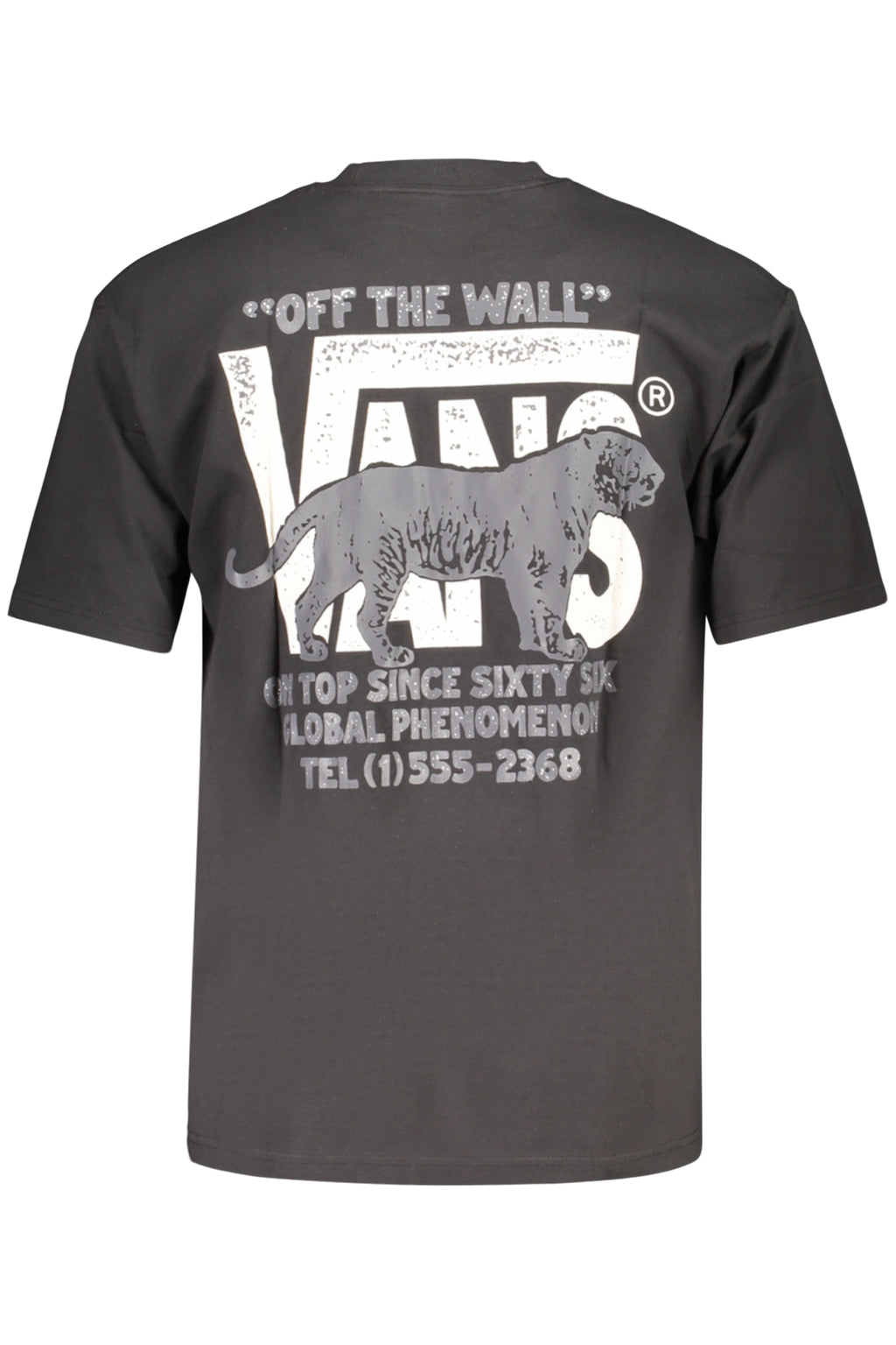 VANS T-SHIRT MANICHE CORTE UOMO NERO