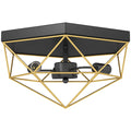 Lampada da Soffitto Geometrica Industriale 3 Luci